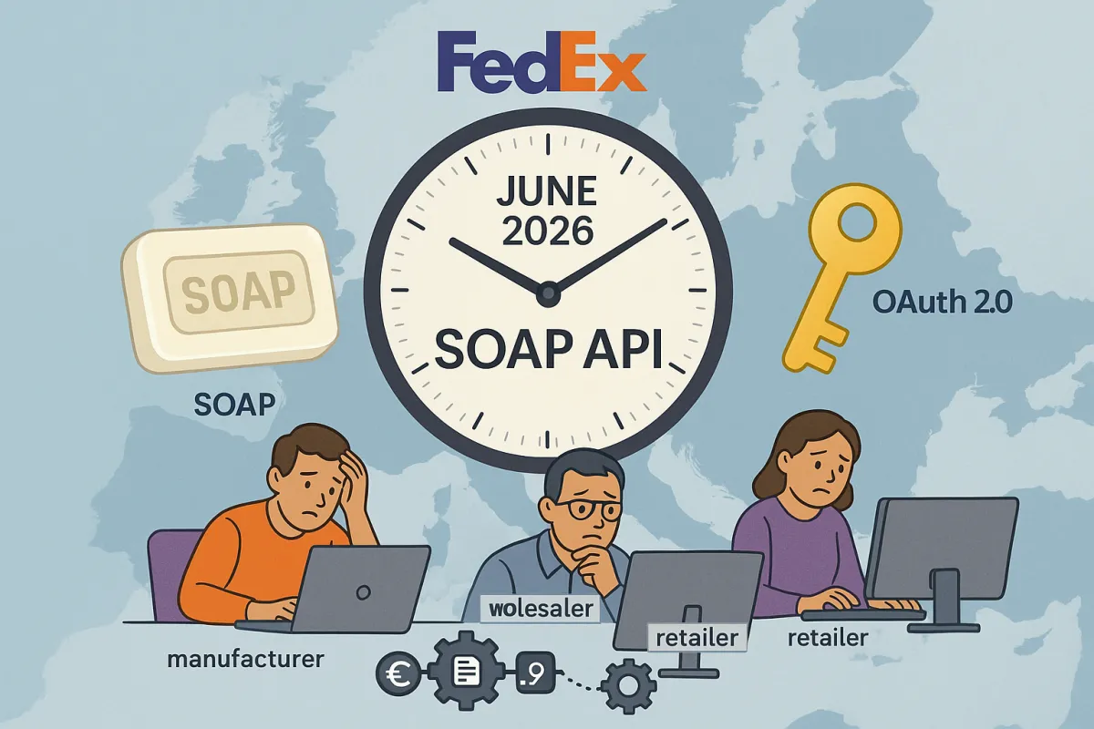 FedEx SOAP API Retirement June 2026: Emergency Migration Guide for European Shippers to Prevent Integration Failures and Shipping Disruptions