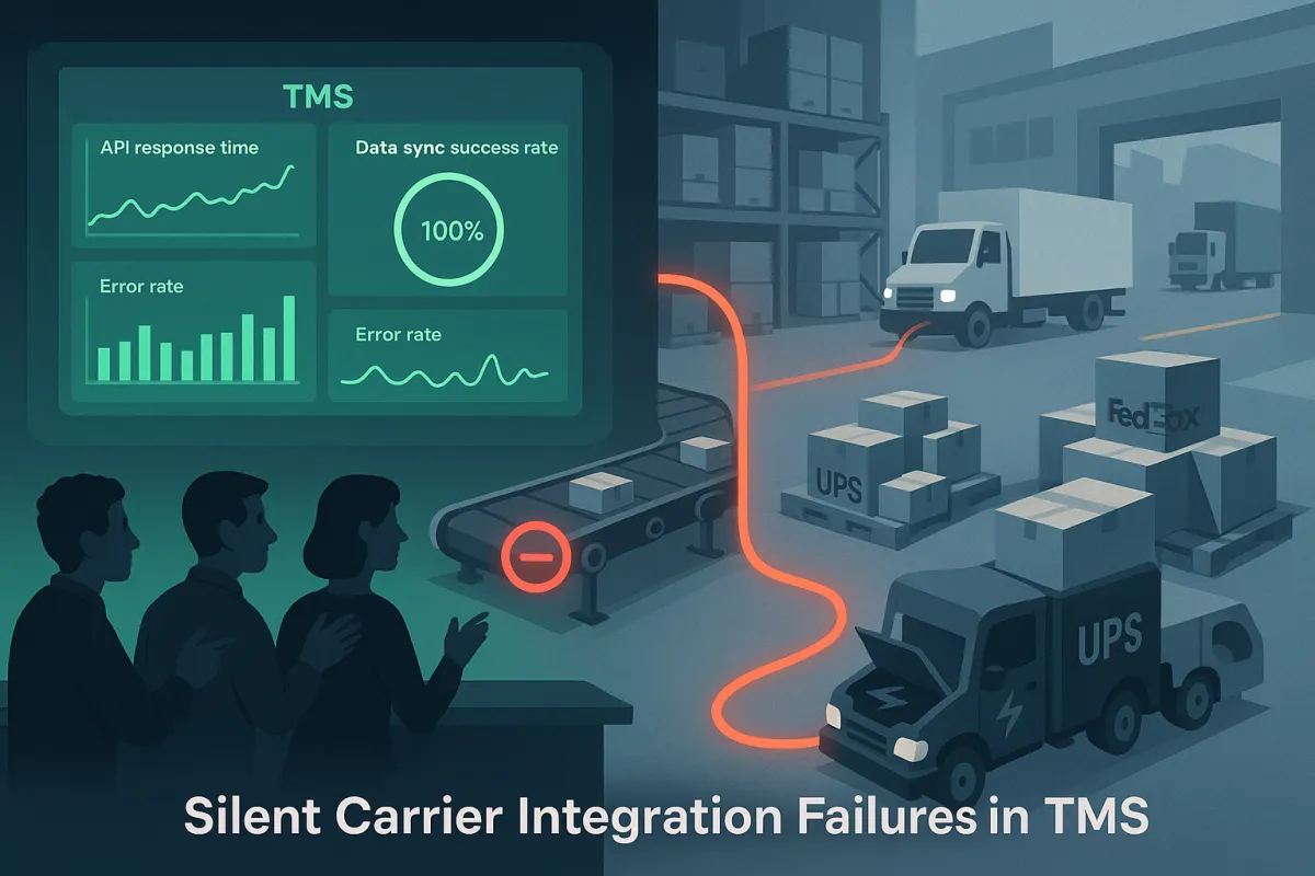 Silent Carrier Integration Failures in Production TMS: How European Shippers Can Build Multi-Layer Monitoring Systems That Detect API Authentication Cascades and Operational Disruptions Before They Cost €500,000+ in Lost Shipments