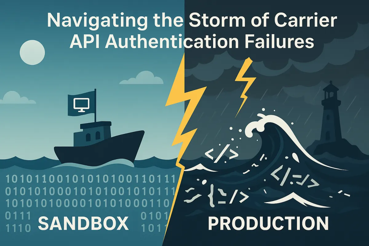 Production-Ready Carrier API Authentication Monitoring: How European TMS Teams Can Build Early Warning Systems That Prevent 73% of Sandbox-to-Production Failures Before They Cost €500K+ in Operational Disruptions