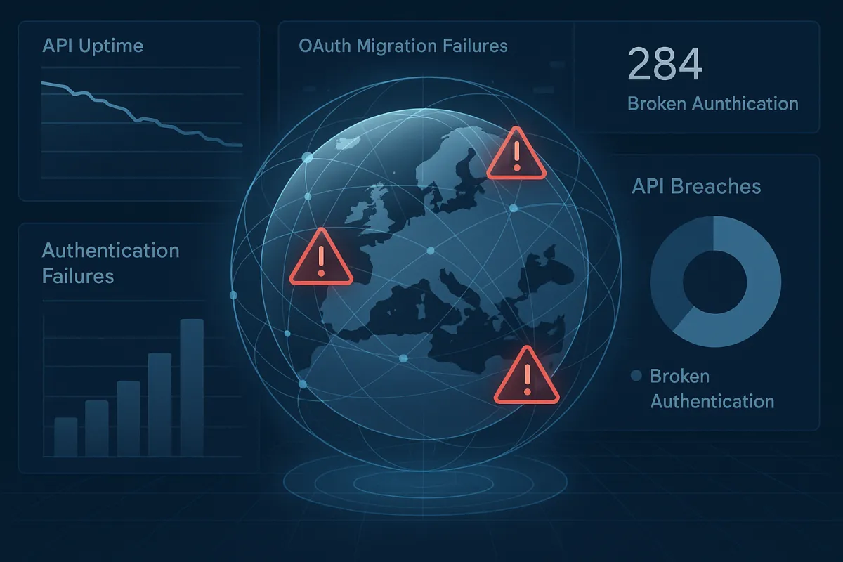 Production OAuth Monitoring for European Carrier Integrations: How to Build Authentication Health Systems That Prevent the 73% Failure Rate During 2026's API Migration Crisis
