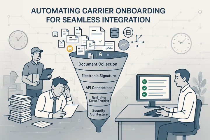 Automated Carrier Onboarding: Implementation Guide for 80% Faster Integration Workflows