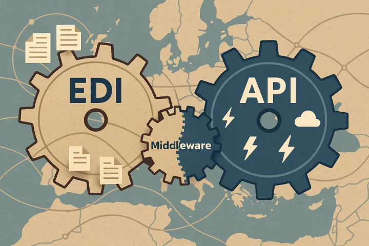 Hybrid EDI/API Integration Strategy: The Smart Migration Path for European Manufacturers to Modernize Carrier Connectivity Without Breaking Legacy Partnerships