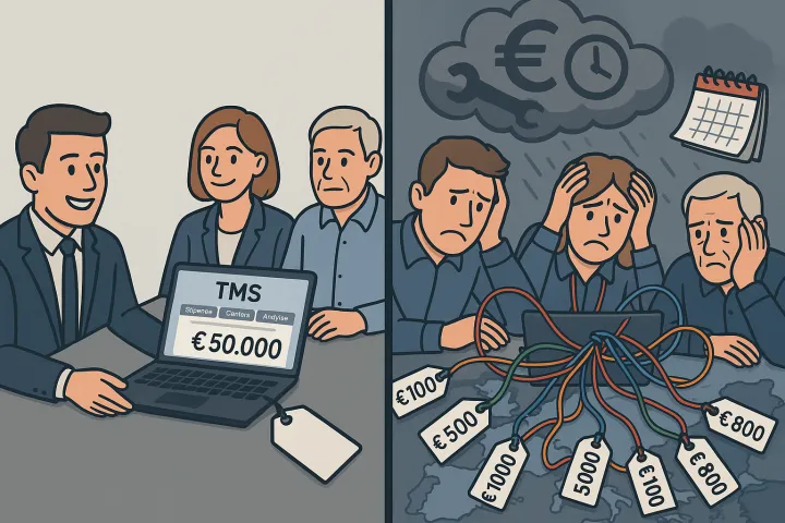The €800K TMS Implementation Mistake: How European Shippers Can Calculate True Total Cost of Ownership and Avoid Hidden Carrier Connectivity Costs in 2025
