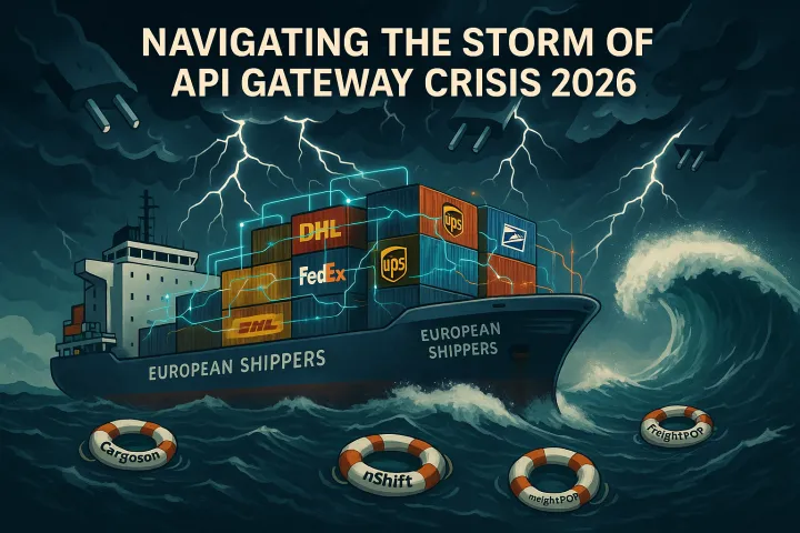 Carrier API Gateway Crisis 2026: How European Shippers Can Build Resilient Multi-Carrier Integration Architecture to Survive USPS Restrictions and Performance Bottlenecks