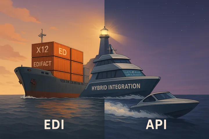 Hybrid EDI/API Integration Strategy 2026: How European Shippers Can Modernize Carrier Connectivity Without Breaking Legacy TMS Workflows or Partner Relationships