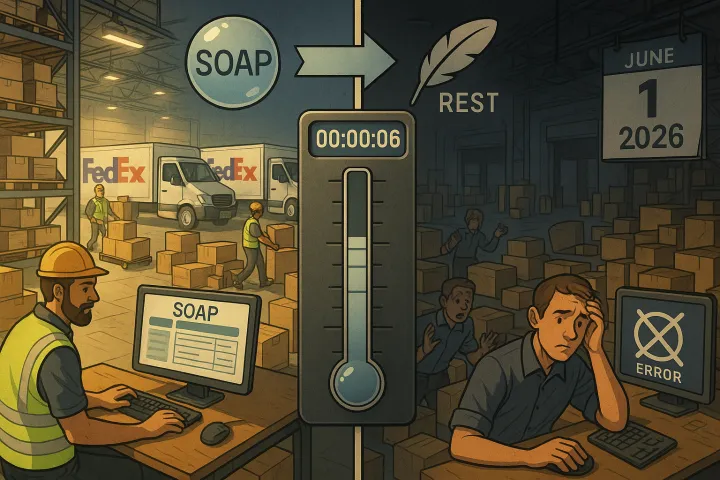 FedEx SOAP Retirement June 2026: Emergency Migration Framework for European Shippers to Build Operational Continuity Before Legacy Integration Failures Cost €500K+ in Shipping Disruptions